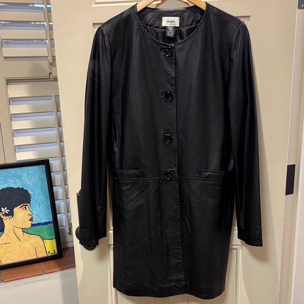 Gorgeous Neiman Marcus leather coat